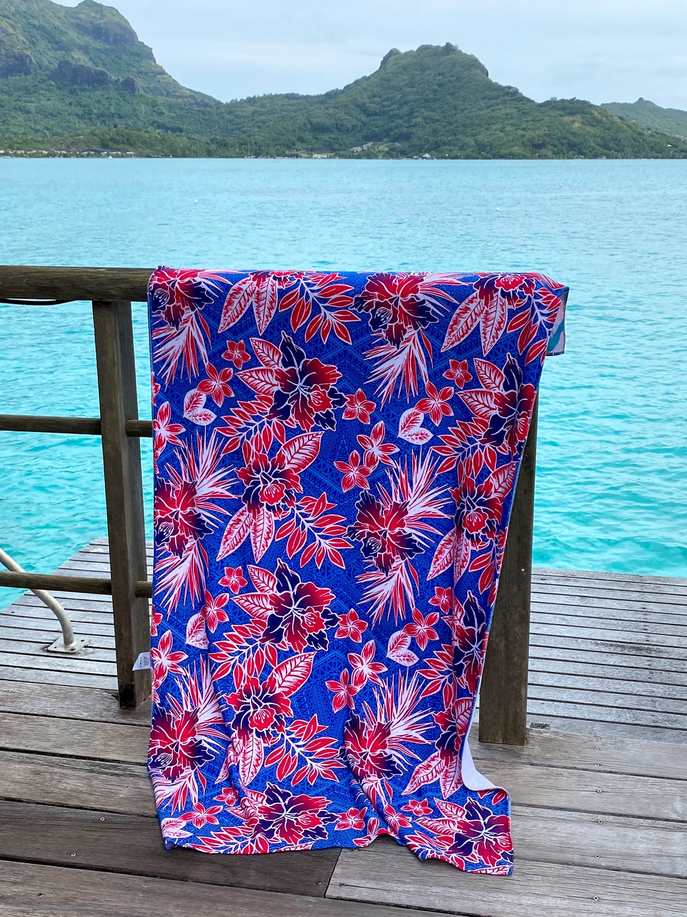Rubellite Beach Wrap Sarong Breathable Cotton Sarong Bikini Cover